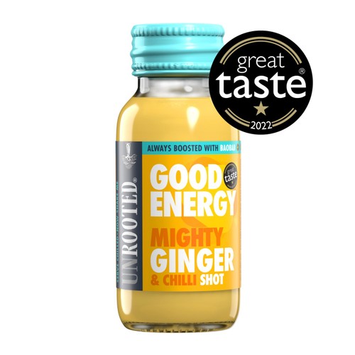 UNROOTED Mighty Ginger, Chilli & Baobab Single Shot