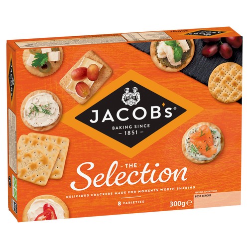 Jacob's Biscuits for Cheese 8 Variety Assortment