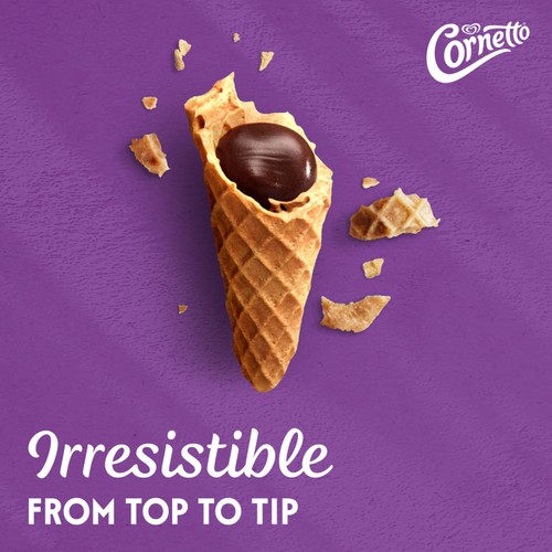 Cornetto Soft Cookies & Chocolate Ice Cream Cones