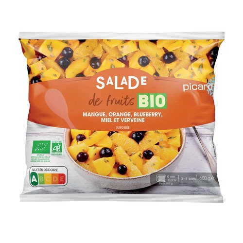 Picard Organic Mango, Orange & Bluberry Fruit Mix