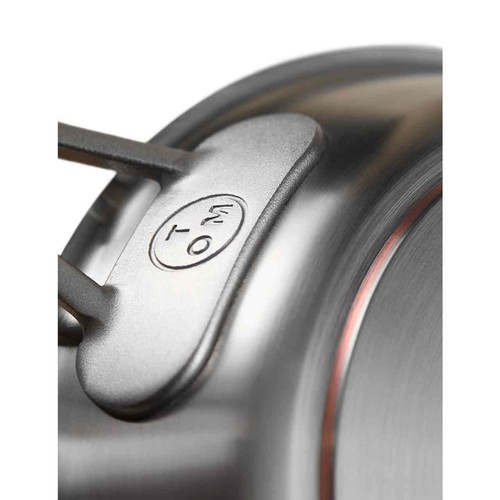 M&S X Tom Kerridge Stainless Steel 20cm Non Stick Frying Pan, Silver