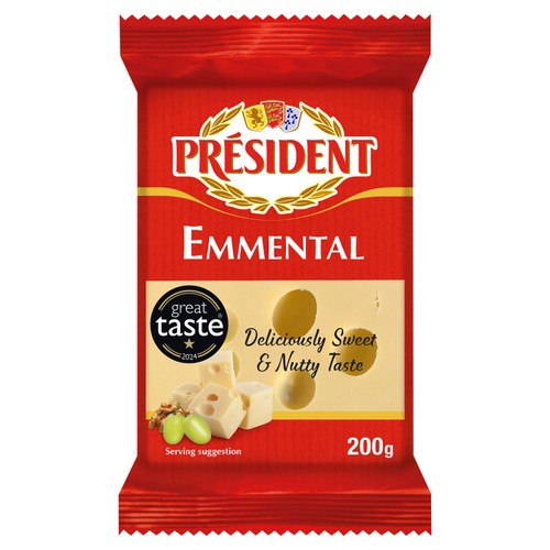 President Emmental Cheese Block 