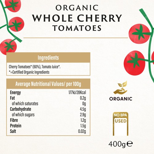 Biona Organic Whole Cherry Tomatoes