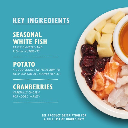 Lily's Kitchen Cat Fisherman's Feast White Fish with Salmon Dry Food