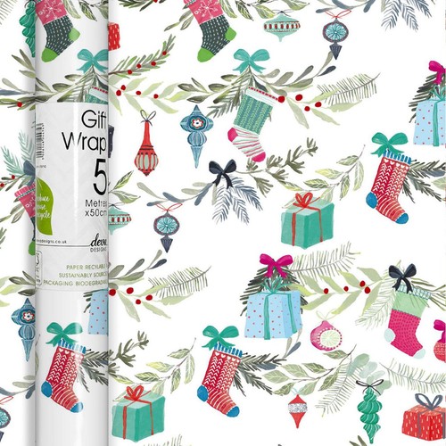 Christmas Stockings Rollwrap