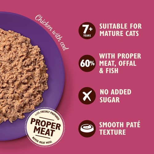Lily's Kitchen Cat Mature Pate Multipack