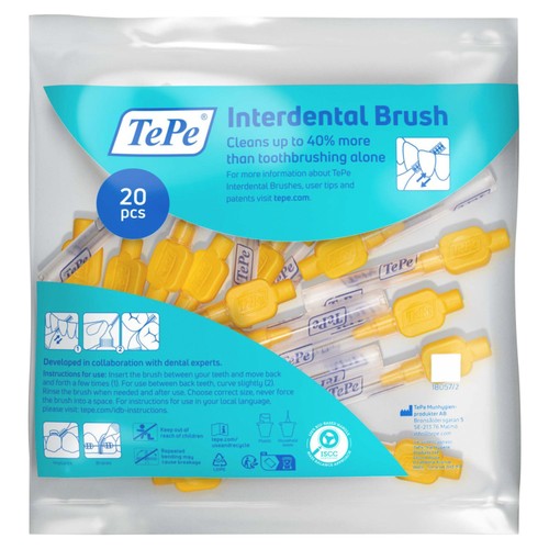 TePe Interdental Brushes Yellow (0.7mm)