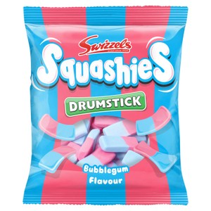Swizzels Drumstick Squashies Rhubarb & Custard 140G