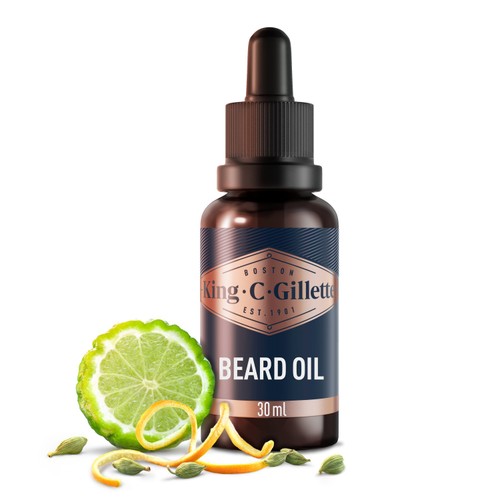 King C Gillette Beard Oil 