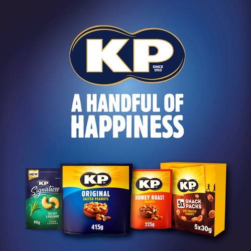KP Signature Sea Salt and Rosemary Cashew Nuts