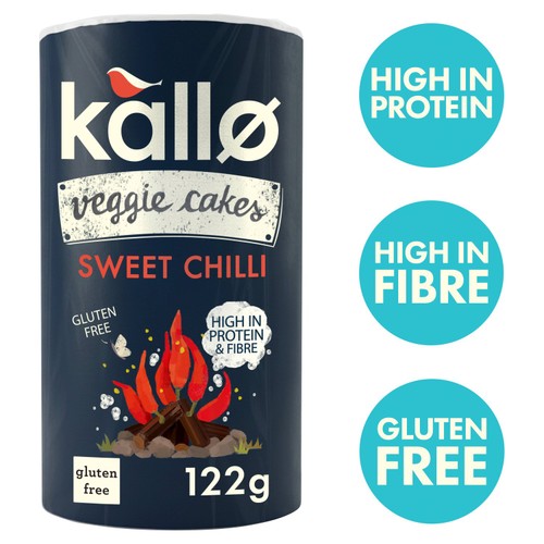 Kallo Veggie Cakes Sweet Chilli