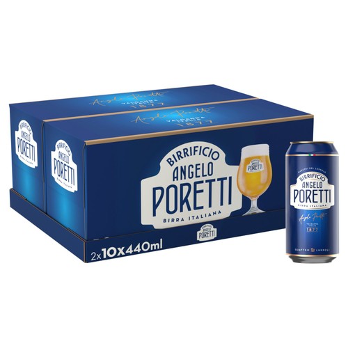 Birrificio Angelo Poretti Lager Beer Cans