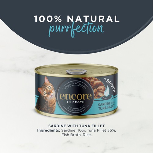 Encore Cat Tin Sardine & Tuna