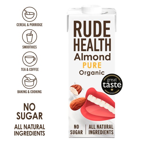 Rude Health Organic Ultimate Almond Longlife