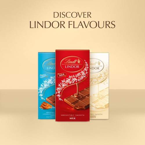 Lindt Lindor White Chocolate Bar