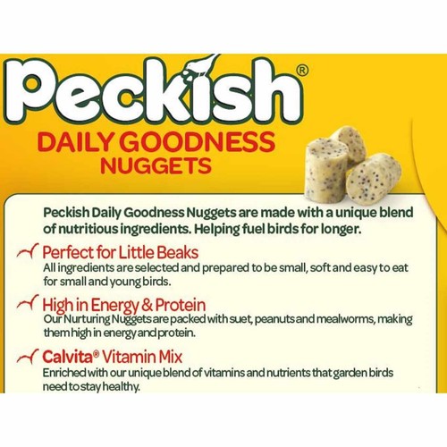 Peckish Extra Goodness Suet Nuggets For Wild Birds