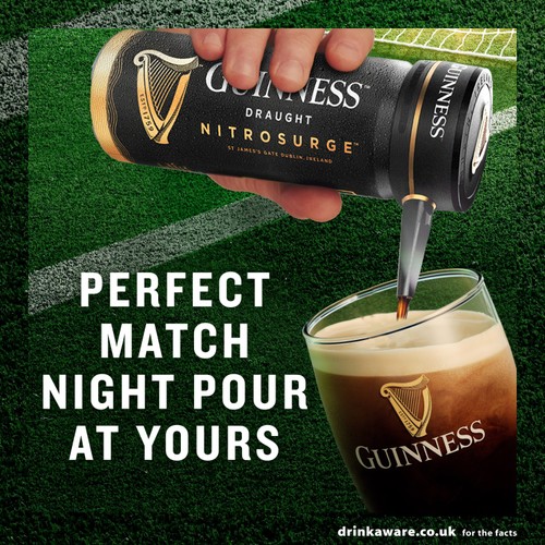 Guinness Draught Nitrosurge Cans (Requires Nitrosurge Device)