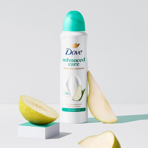 Dove Advanced Antiperspirant Deodorant Pear & Aloe Vera Aerosol
