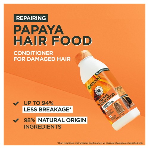 Garnier Ultimate Blends Repairing Hair Food Papaya Conditioner Damaged Hair