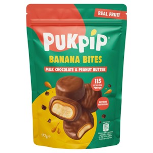 Pukpip Peanut Butter & Milk Chocolate Banana Bites