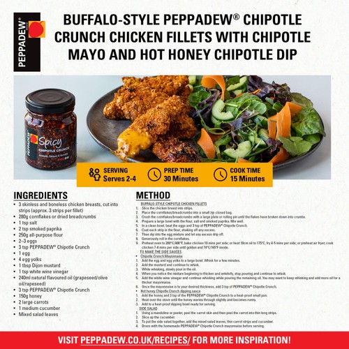 Peppadew Spicy Chipotle Crunch
