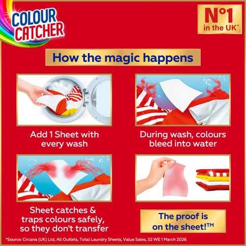 Dylon Colour Catcher Protection 40 Sheets
