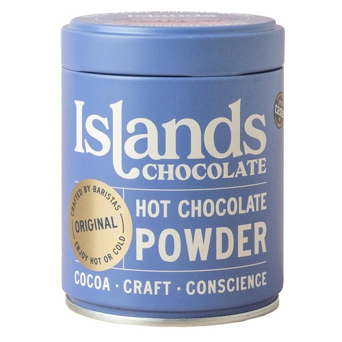 Islands Chocolate 45% Hot Chocolate Powder Tin
