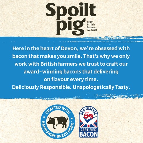 Spoiltpig British Unsmoked Dry Cured Back Bacon