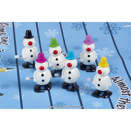 Racing Snowman Christmas Crackers