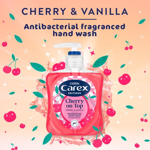 Carex Editions Cherry on Top Antibacterial Handwash