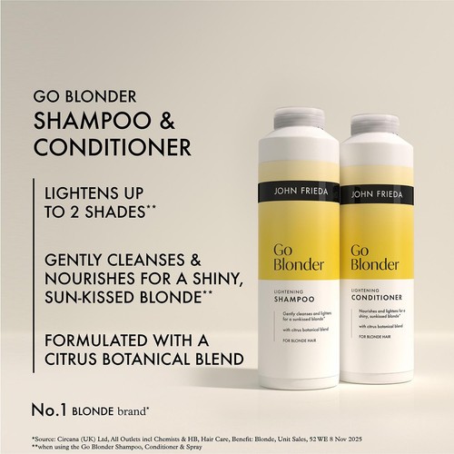 John Frieda Go Blonder Lightening Bundle Pack