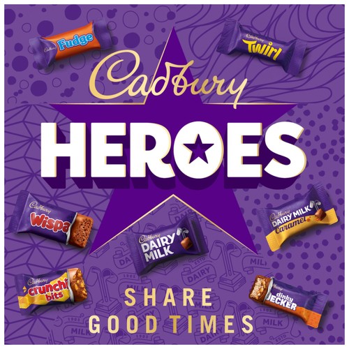Cadbury Heroes Chocolate Carton