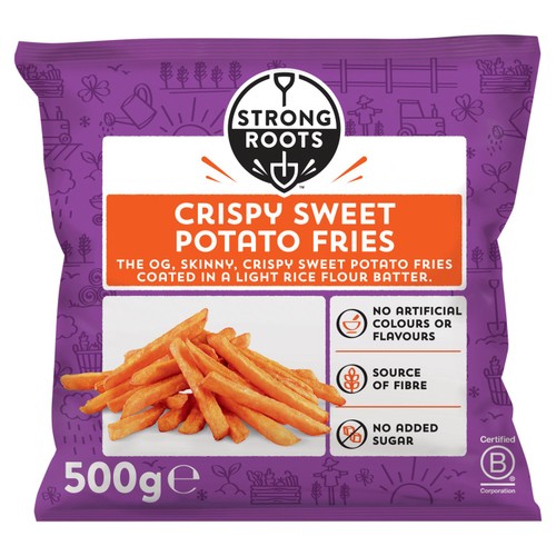 Strong Roots Crispy Sweet Potato Fries.