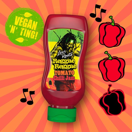 Levi Roots Reggae Reggae Tomato Chilli Jam