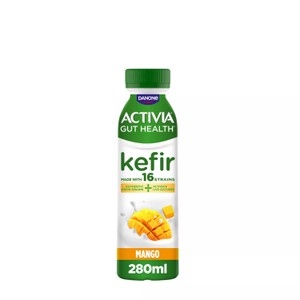 Activia Kefir Mango Gut Health Yoghurt Drink 280g 
