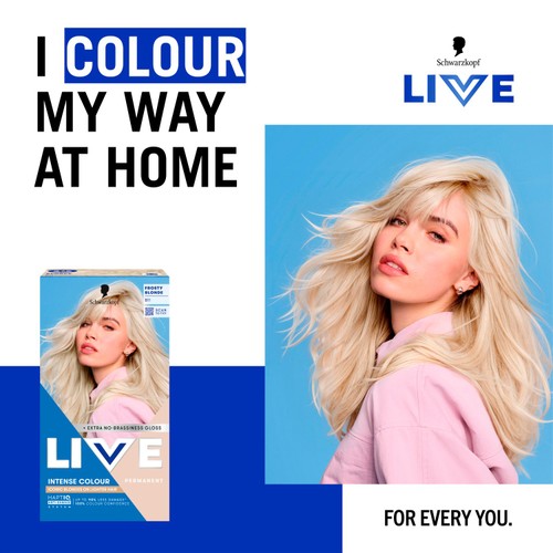 LIVE Intense Colour B11 Frosty Blonde