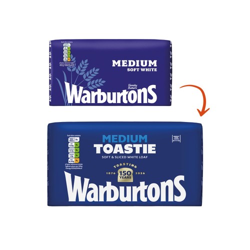 Medium White Toastie