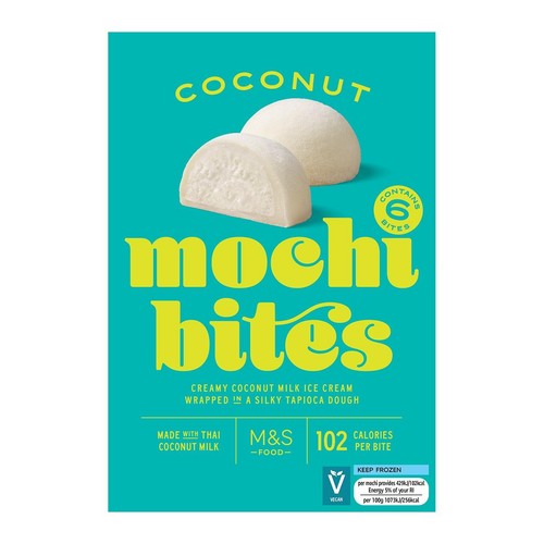 M&S 6 Coconut Mochi Bites