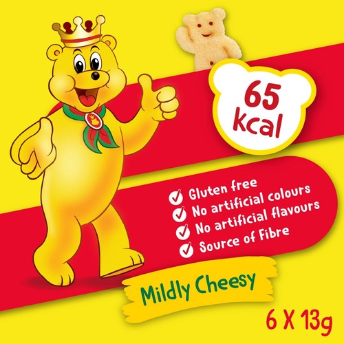 Pom-Bear Cheese Multipack Crisps