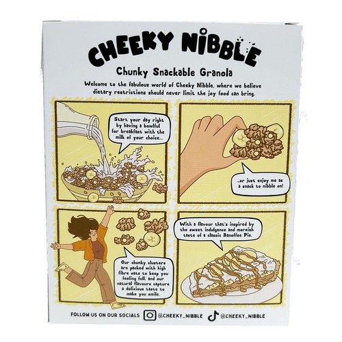 Cheeky Nibble Banoffee Pie Granola