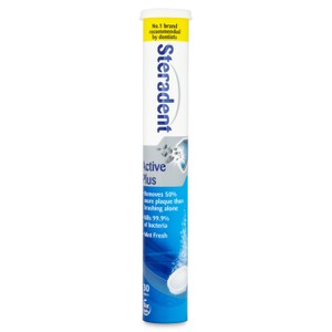 Steradent Active Plus Denture Daily Cleaner Tablets