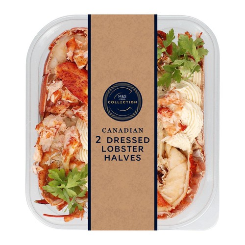 M&S Collection 2 Dressed Lobster Halves