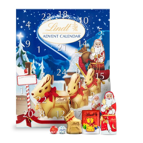 Lindt Milk Chocolate Advent Calendar