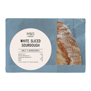 Only 7 Ingredients Seeded Sliced Sourdough