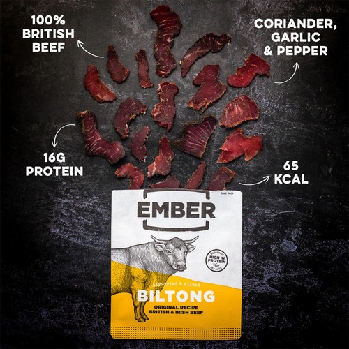 Ember Snacks Original Flavour Beef Biltong