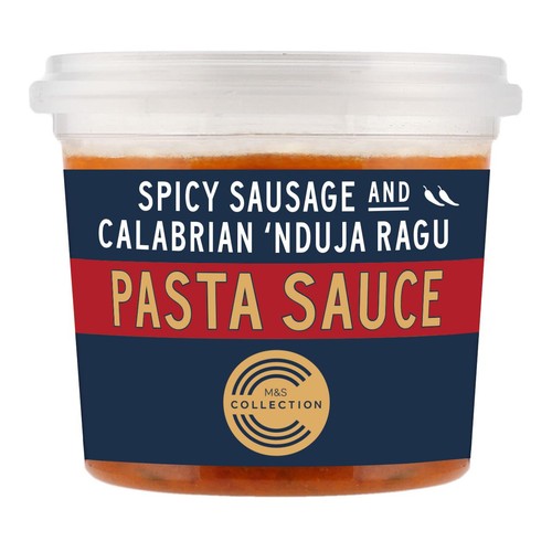 M&S Collection Spicy Sausage and Calabrian 'Nduja Ragu