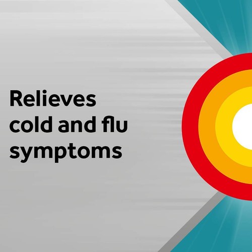 Nurofen Cold & Flu Pain Relief Ibuprofen 200mg Tablets