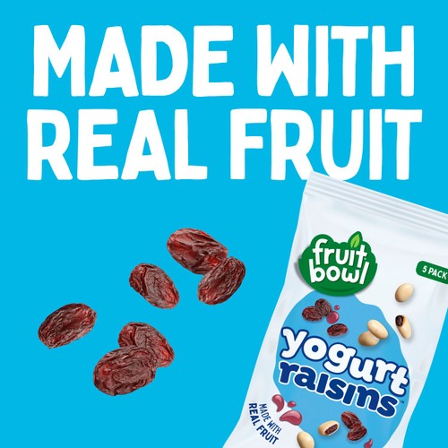 Fruit Bowl Raisin Yogurt Flakes