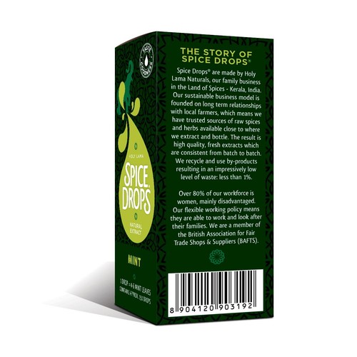 Spice Drops Concentrated Natural Mint Extract