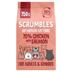 Scrumbles Adult Dry Cat Food Chicken